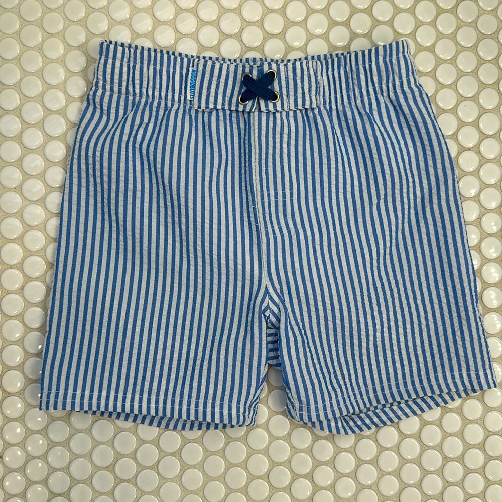 Rugged Butts by Ruffle Butts boys swimsuit. Worn maybe twice, perfect condition!